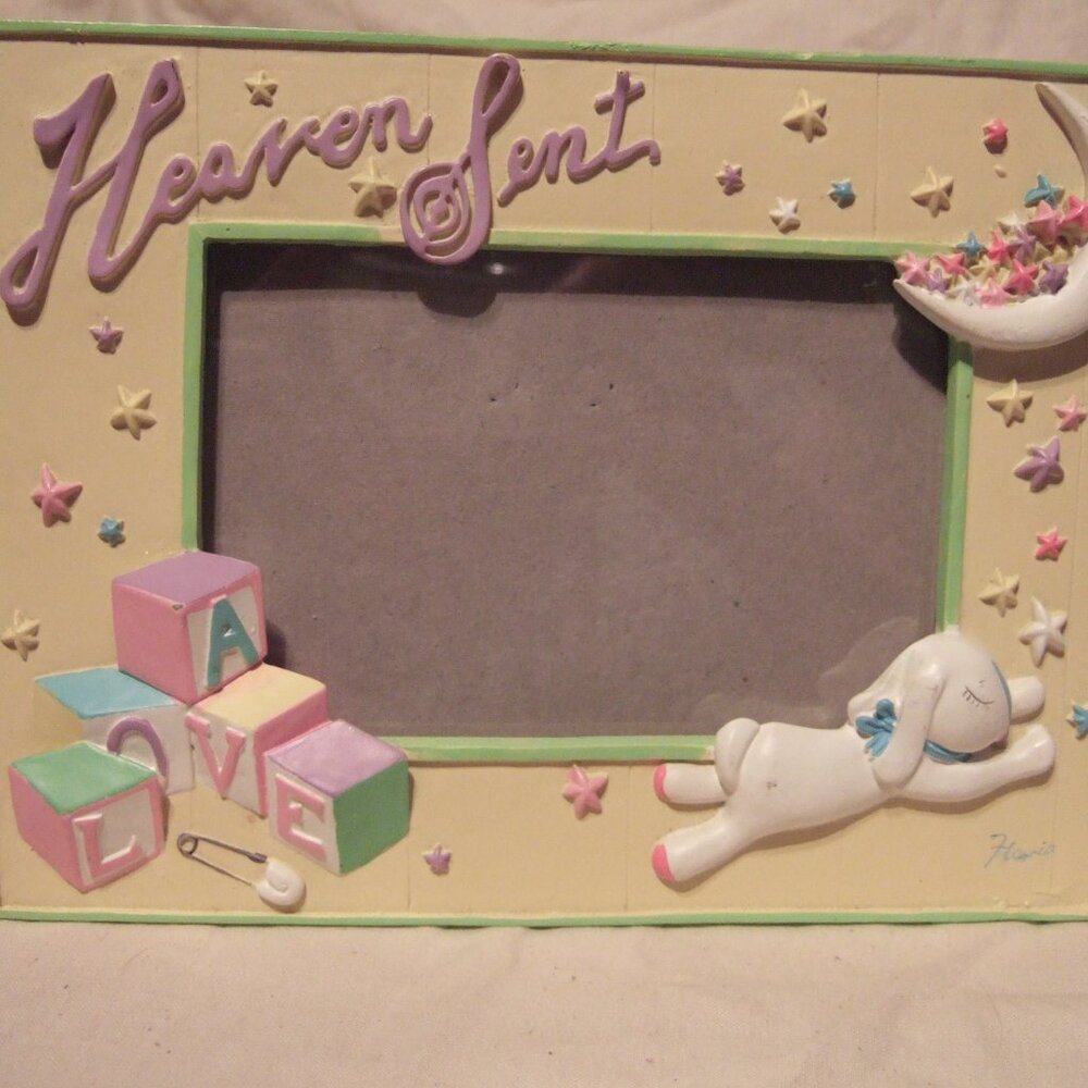CERAMIC BABY NURSERY FRAME